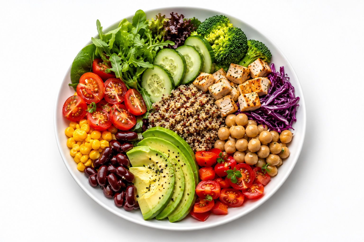 Healthy Balanced Plate Nutrition Guide